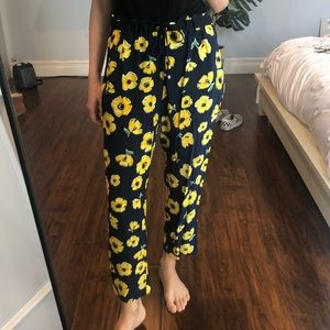Zara Trafaluc Collection Printed Pants